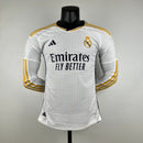 Camisa Real Madrid 23/24 Manga comprida (Versão jogador)